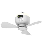 Portable Wireless Ceiling Fan Light Rechargeable Camping Fan with Remote Control Tent Fan for Outdoor Camping Dorm