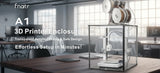 FYSETC FNATR For Bambu Lab A1 3D Printer Enclosure Transparent Acrylic Sturdy Designed 3D Printer Cover with Filter System