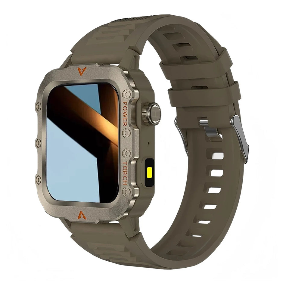 2025 New LED Men's Smartwatch 1.73" Screen Bluetooth Answer Call Smartwatch Multi Sport Modes Health Monitoring Fitness Watches