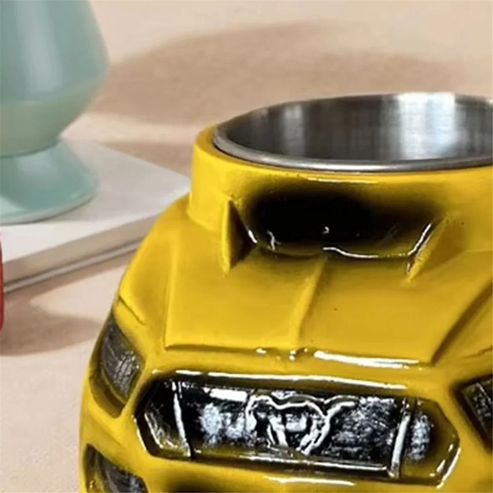 Car Shaped Coffee Mug Interesting Coffee Cup Funny Tea Cup Novelty Drinkware Handcrafted Coffee Cup For Men Car Lovers-Best Sell