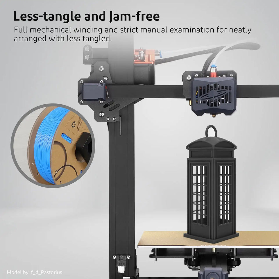 ELEGOO 2KG/4KG/5KG/10KG 1.75mm PLA Filament Plastic 3D PLA for EU US