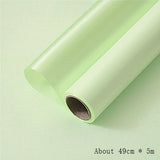 Korean Packaging Film for Flowers, Premium Waterproof Floral Wrapping Paper, Flower Shop Flower Packaging Materials