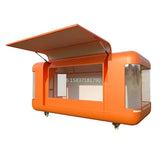 Standard Vending Food Kiosk Truck Outdoor Mobile Fast Food Carts Kiosk Popsicle Ice Cream Vending Carts Hot Dog Food Trailer