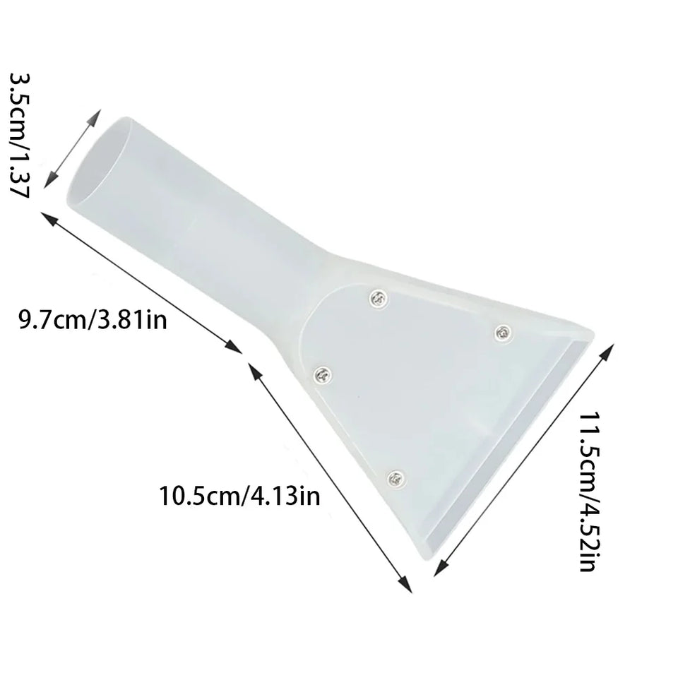 Carpet Sofa Machine Absorbent Transparent Scraper Head Wet And Dry Cleaner Carpet Upholstery Brush Household Seat Washing
