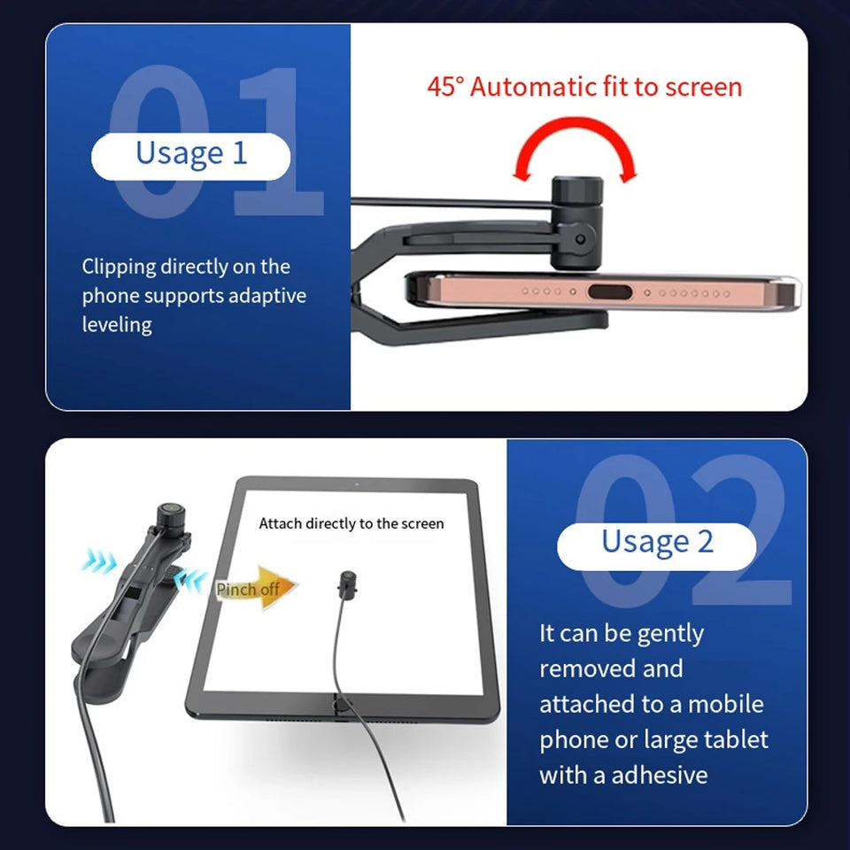 Universal Mobile Phone Screen Clicker Device Live Broadcast Fast Praise Automatic Loop Connecting Device Point Device