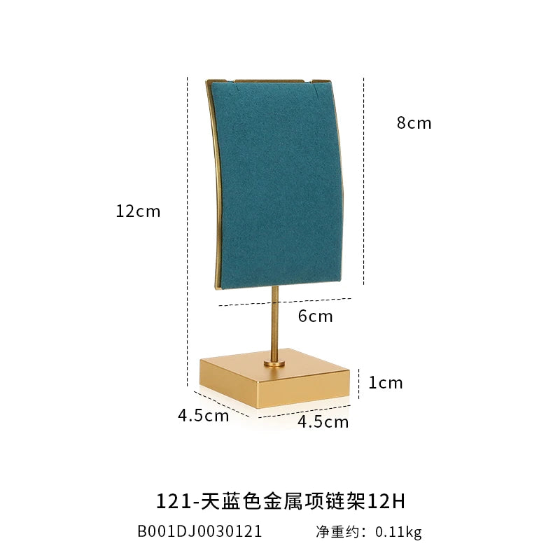 Cool Jewelry Shop Window Show Props Necklace Display Shelf Pendant Show Stand Women Jewelry Organizer