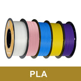 KINGROON 5KG(11LBS) PLA PETG HS-PLA HS-PETG Filament 1.75mm High Speed 3D Printer Material Matte PLA 1kg*5 Roll Mix Color New