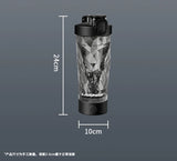 Portable Blenders Cup 700ml Rechargeable Electric Mixing Cup Protein Powder Shaker Cup for Sports Travel Home Milk Coffee Mixer