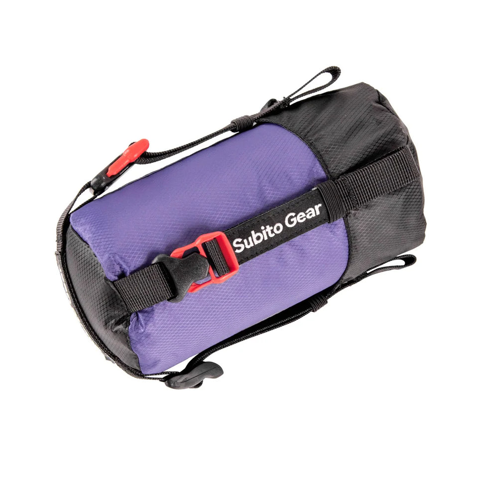Lightweight Compression Stuff Sack 1-2L Waterproof Polyester Compression Bag Storage Bag for Camping Hiking Backpacking