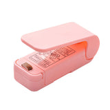 Heating Sealer Handheld Plastic Bag Sealing Clips Hand Press Preservation Bags Sealer 2-speed Adjustable for Camping Travel