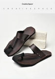 Summer New Minimalist Style Sandals With Exposed Toes Comfortable And Breathable Personalized And Fashionable Original Design