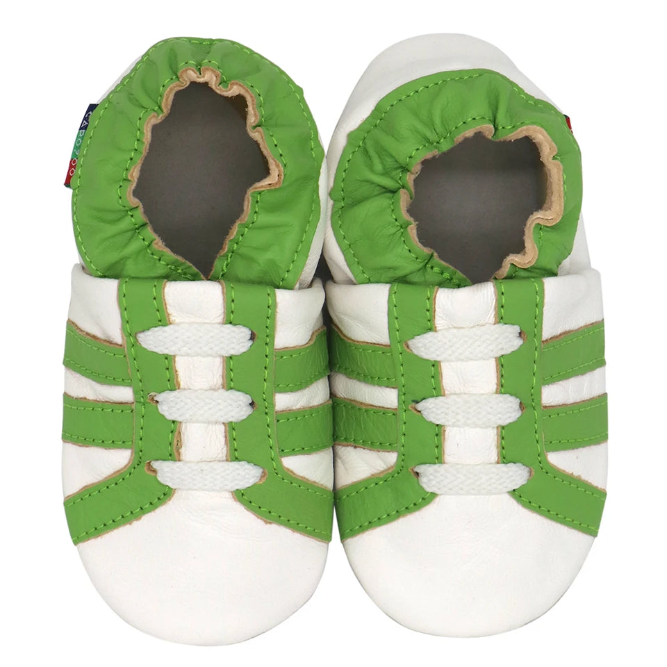 002Carozoo Girl Boy Shoes Soft Sheepskin Leather Shoes Skid-Proof Soft Soled Shoes Baby First Walkers Shoe Fit 0-24 Monther