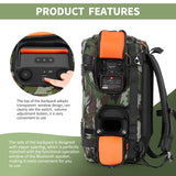Portable Speaker Carry Tote Bag Backpack Waterproof Carrying Case Drop-Proof Adjustable Shoulder Strap for JBL Partybox Club 120