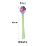 Creative 304 Stainless Steel Coffee Spoon Spoons Cute Stirring Spoons Gold Cat Paw Tea Coffee Spoon Dessert Kitchen Tools