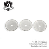 3Pcs Reusable French Press Coffee Maker Detachable Mesh Filter Stainless Steel