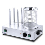 Popular Stainless Steel Electric Commercial Food Hog Dog Steamer Machine of Catering Equipment