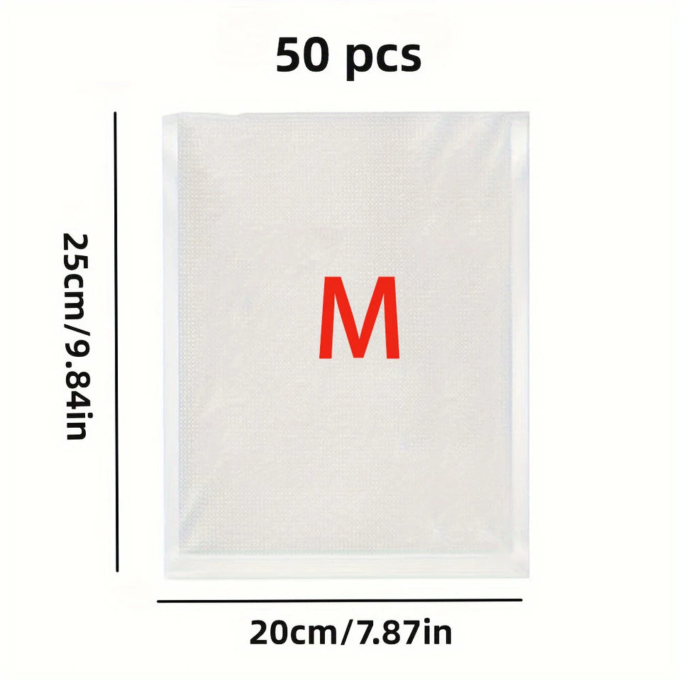Mini Vacuum Sealer Machine Bag Rolls Food Sealer Compact Food Preservation System with Vacuum Bags & Inhalation tool kit