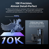 ANYCUBIC Photon Mono 4 Ultra 7 Inch 10K LCD 3D Printers High Speed UV Resin 3D Printer Printing Size  236mm*231mm*430mm 2.2L