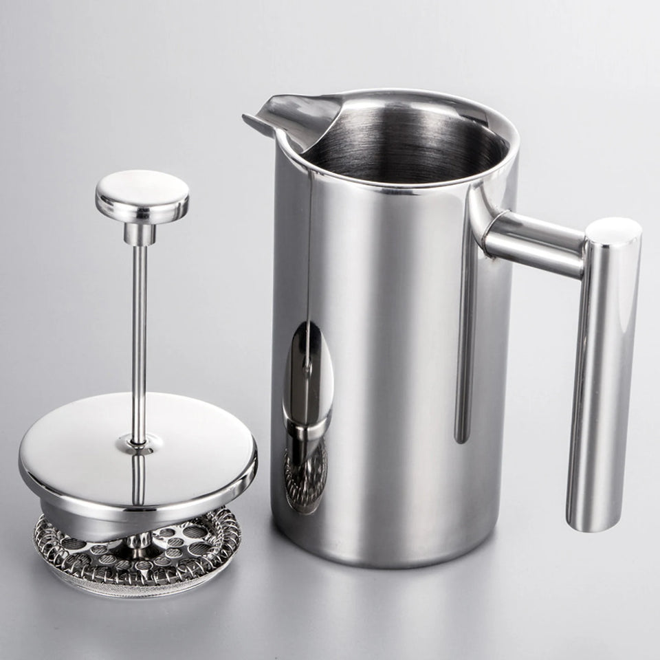 350ml/800ml/1000ml French Press Coffee Maker Stainless Steel Double Walled Insulated Coffee Maker Pot coffee maker coffee pot