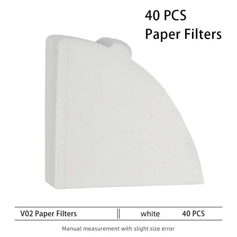 Clearance_100Pcs/pack coffee filter paper disposable filter paper drip coffee powder filter bag barista tool_Continuous updates