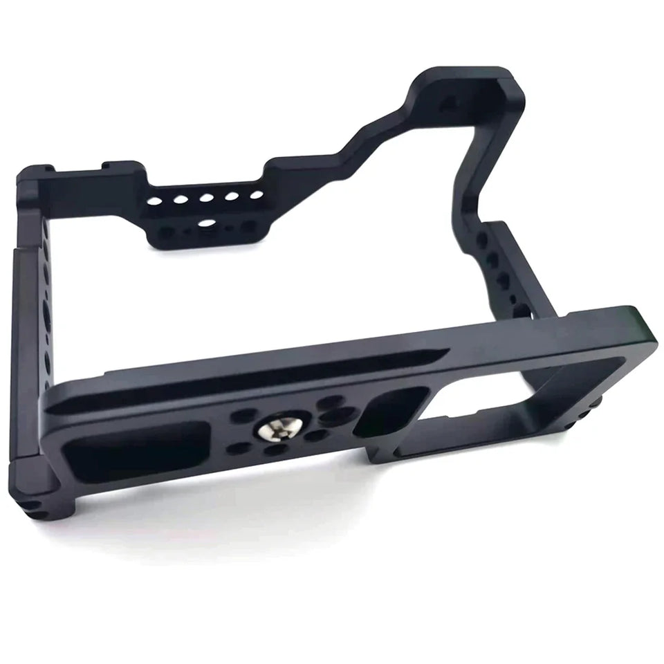 Topcine Camera Cage for Panasonic GH5 GH5S GH5II Camera Cage with Cold Shoe Mount Arri 3/8 Hole Arca Quick Release Rail