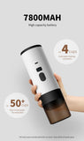 1pcs portable capsule coffee machine Meiyi concentrated electric household small heating pump pressure coffee machine, suitable