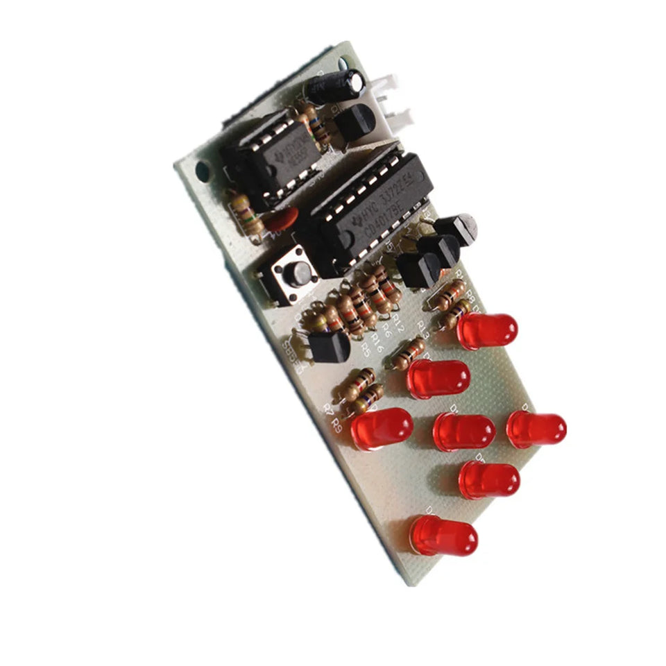 Electronic Dice NE555 LED Module CD4017 DIY Kit 5mm Red LED 4.5-5V ICSK057A Electronic Module Fun Diy Electronic