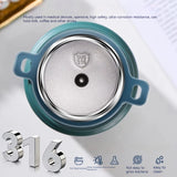 GIANXI 1000ml Spring Cap Large Capacity Vacuum Cup 316 Stainless Steel Coffee Cup Portable Outdoor Sports Water Bottle