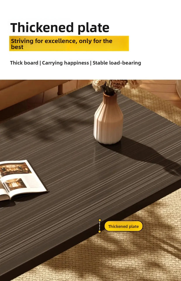 Modern Simple Foldable Dining Table Home Living Room Portable Rectangular Study Table for Small Apartment Bedroom Balcony