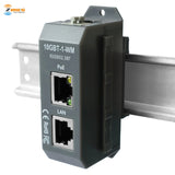 IEEE 802.3af/at/bt 4 Pair Active PoE Injector 2.5G/5G/10G High-Speed PoE++ 90W Max Outut For HD IP Cameras DIN Rail Mounting