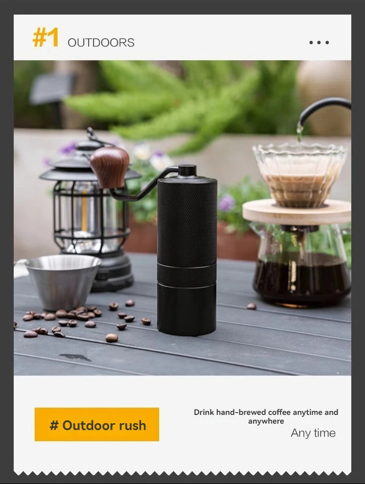 Coffee Grinder Manual 7 /5 Core Bean Coffee Grinder Espresso Portable External Adjustable Household Turkish Coffee Grinder