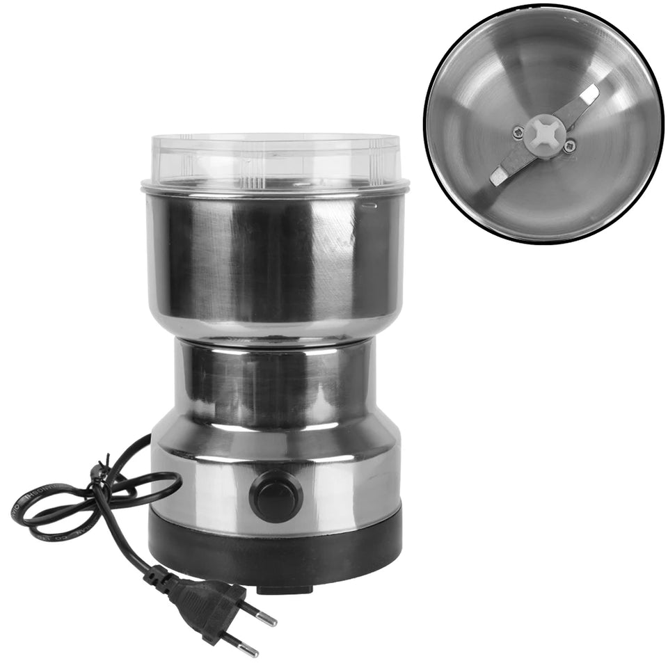 Electric Coffee Grinder for home Grains Grinder Machine Nuts Beans Spices Blender Kitchen Multifunctional Coffe Chopper Blades