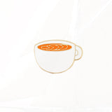 for Barista Vintage Rose Tea Latte Americano Pines Coffee Machine Mini Coffee Bean Badge Jewelry Coffee Collection Enamel Pins