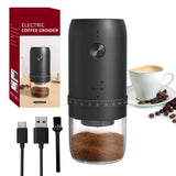 New Portable USB Electric Coffee Bean Grinder 40 Gears External Adjustable Rechargeable Grinders Household Mini Coffee Machine