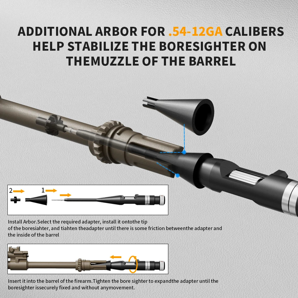 1356 Tactical Green Laser Sight Kit - Zero Scopes Without Ammo, Save Time & Money for Rifle/Pistol/Shotgun.