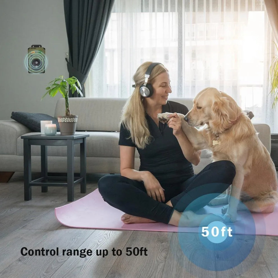 Pet Ultrasonic Anti barking Device Outdoor Intelligent Pet Anti barking Device Dog Drive Device Anti barking Training Device