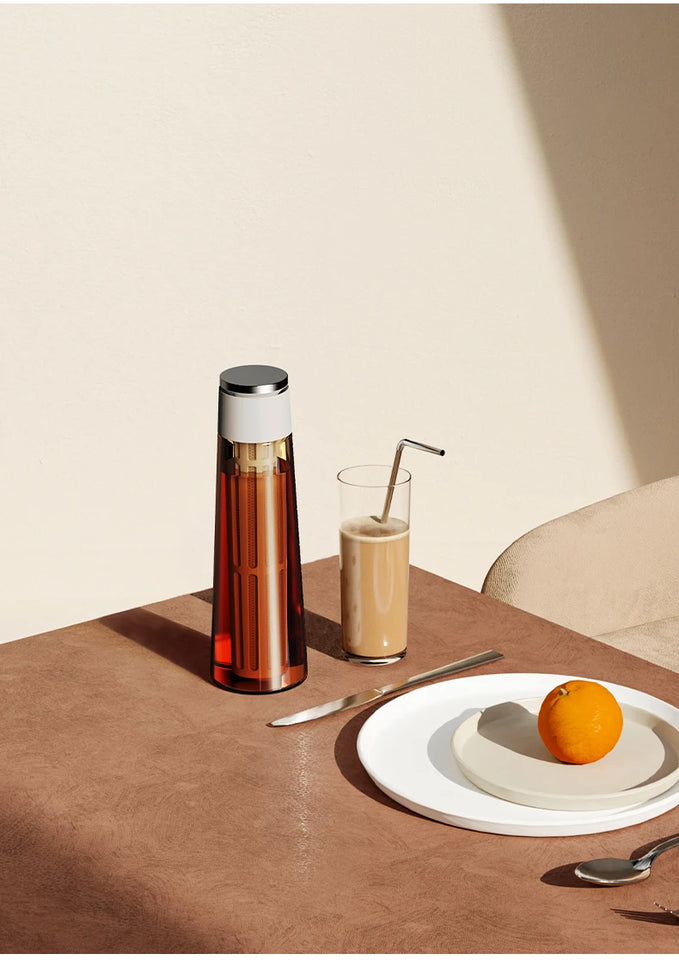 TIMEMORE cold brewer 600ml ice coffee maker make cold brew coffee enjoy cool summer perfect for homemade iced coffee and ice tea