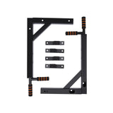 Wall Mounted Pull Up Bar Training Equipment Fitness Dip Stand Supports to 440 Lbs for for Indoor Home Gym Workout