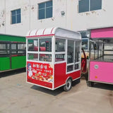 Multifunctional Food Truck Trailer Three-wheeled Electric Vehicle High Quality Mobile Dining Car Customizable Food Truck Machine