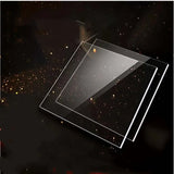 200x200mm plexiglass clear acrylic board, organic plastic sheet, 1mm, 3mm and 8mm glass methacrylate