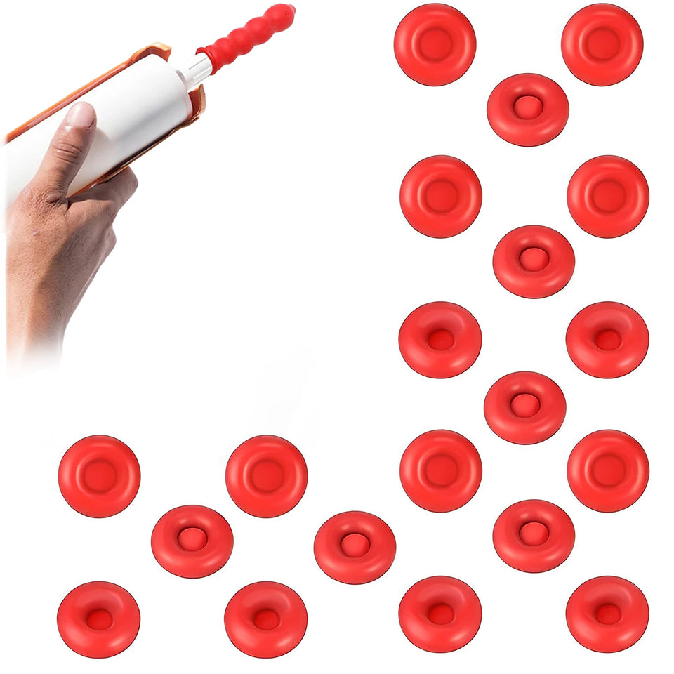 Caulking Tube Caps Sealer Glass Covered Latex Material Head Covers for Sealing and Preserving