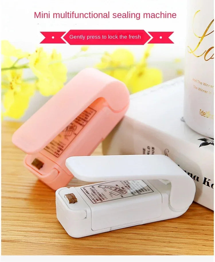 Home Vacuum Packaging Machine Plastic Bag Sealer Thermal Plastic Food Bag Closure Portable Sealer Food Packaging Heat Sealer