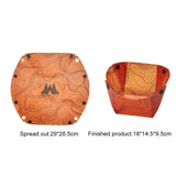 Outdoor Lightweight Folding Tableware Portable Bowl Plates Coffee Filter Funnel Cup Heatproof Food-Grade Tableware Easy to Clean