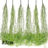 1/2/6Piece Artificial Vine Home Decor Artificial Ivy Leaf Garland Plants Vine Fake Foliage Flowers Creeper Green Ivy Wreath