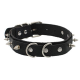 Woman Black Punk Choker Collar Necklace Sexy PU Leather Heart Lock Key Spike Chocker Gothic Cosplay Accessories Party Jewelry