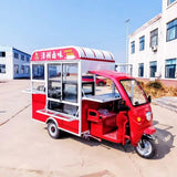Multifunctional Food Truck Trailer Three-wheeled Electric Vehicle High Quality Mobile Dining Car Customizable Food Truck Machine