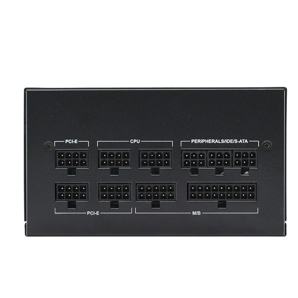 JULONGFENGBAO ATX 850W Full Modular RGB 80Plus Gold 20+4Pin 12V PSU Professional E-Sports Video Game Computer PC Power Supply