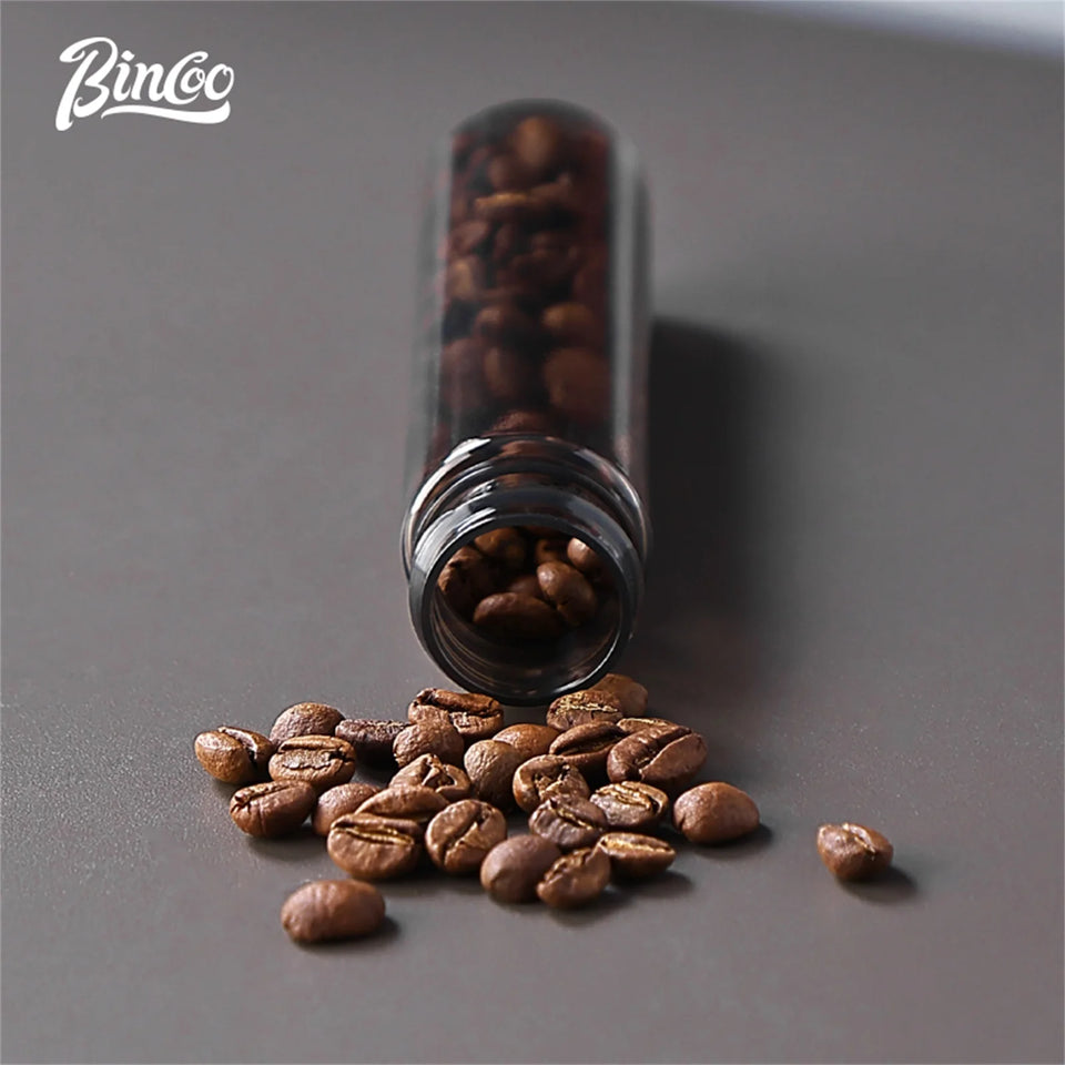Coffee Beans Storage Container Tube Display Rack Tea Bottle Glass Single Dose Espresso Accessory Coffeware Set Barista Tool Gift
