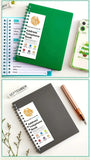 MINI Size Notebook Telephone Address & Birthday Book With Alphabetic Tabs Notepad Notebooks Writing Pads Office School Supplies