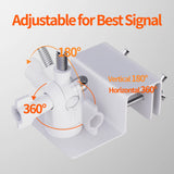 Starlink Mini Gutter Mount Compatible with Original Pipe Adapter Adjustable Starlink Mini Mounting Kit Accessories